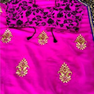 Formal party wear saree